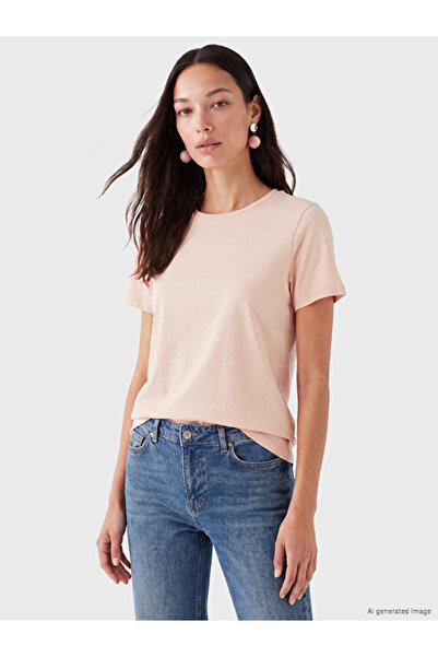 LC Waikiki Crew Neck Slim Fit Women's T-Shirt