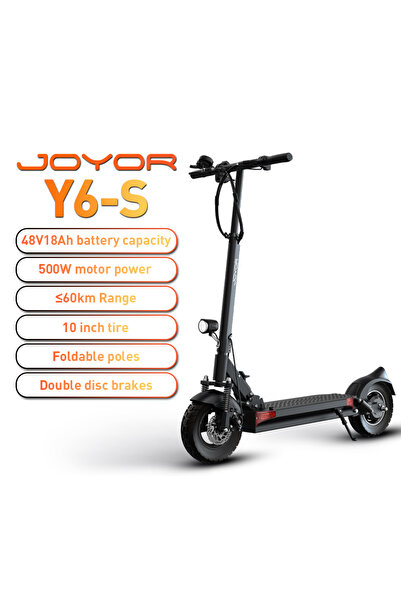 joyor Y6-S ηλεκτρικό πατίνι 48V 18Ah 500W 60km διπλή ανάρτηση