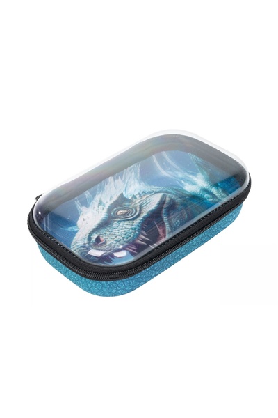 Zipit Penar cu fermoar Clear Top Storage Box - Dinosaur