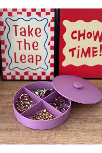 Formera Decorative Jewelry Box with Lid - Lilac