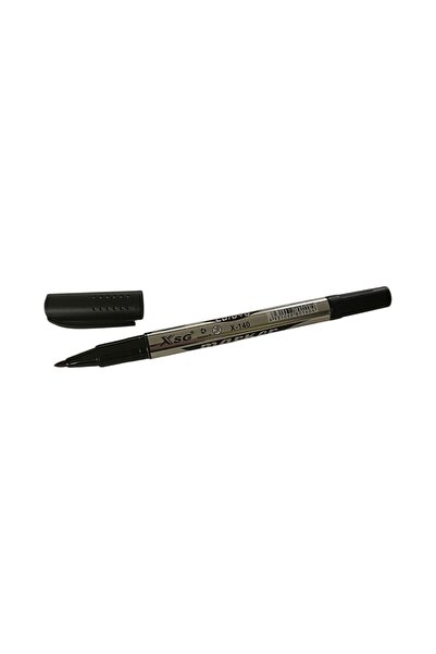 OEM Marker permanent XSG X-140, rezistent la apă, uscare rapidă, negru