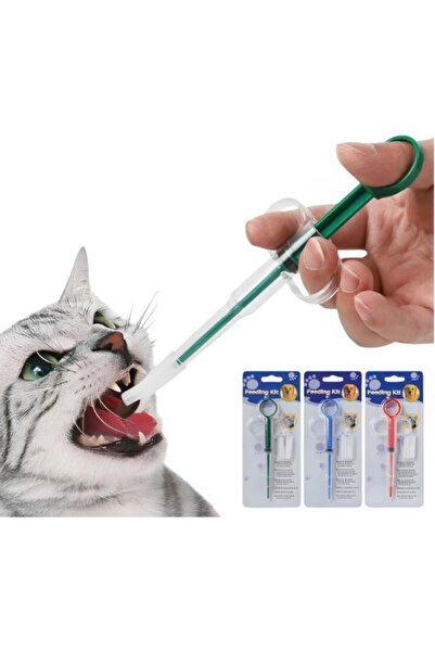 Veyron Home Evcil Hayvan Hap Yutturma Aparatı Kedi Köpek İlaç ve Sıvı Besleme...
