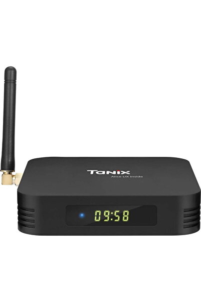 TANIX TV Box 4K UHD με WiFi, USB 2.0 / USB 3.0, 4GB RAM και 64GB αποθηκευτικό...
