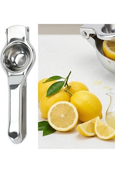 Generic Stainless Steel Lemon Squeezer with Built-in Bottle Opener | Heavy-Du...