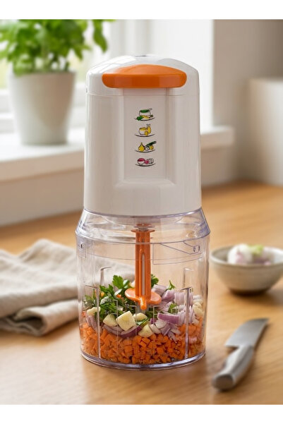 Cady One 400W 500ml Capacity Electric Food Chopper with Stainless Steel Sharp...