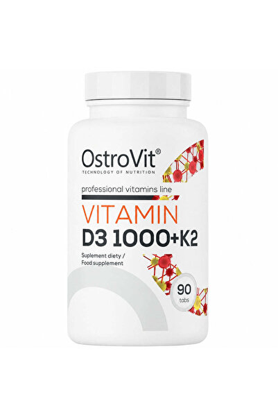 Generic Brand Ostrovit Vitamin D3 1000 Iu + K2 90 Tablets