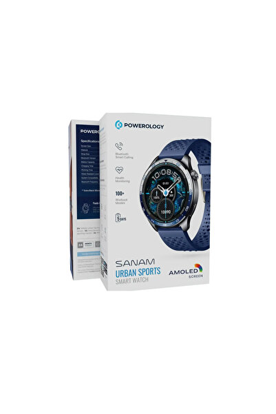 Powerology Sanam Urban Sports Smart Watch Blue