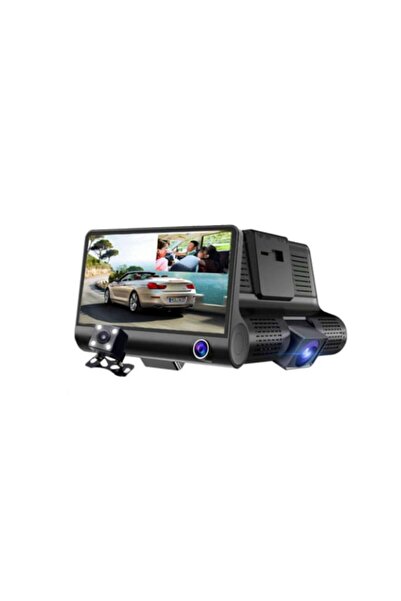 OEM Camera Auto Dubla Full HD 1080P, Ecran LCD 4", Unghi 170°, Vedere Nocturn...