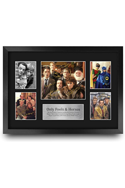 HWC Trading صورة موقعة مطبوعة لـ "Only Fools & Horses" مقاس A3، هدايا تذكارية...