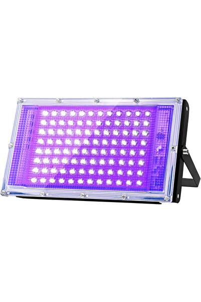 Glostars Proiector UV LED 100W IP66 395-400nm, lumina neagra 395–400 nm, IP66...