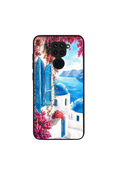 Sonique Θήκη Greek Island Muse Series για Xiaomi Redmi Note 9 Σαντορινό Γαλάζιο
