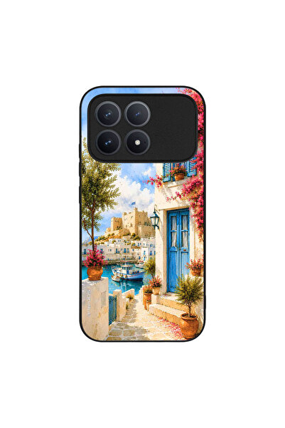 Sonique Θήκη Greek Island Muse Series για Xiaomi Poco F8 Pro 5G Ροδίτικο Λιμάνι