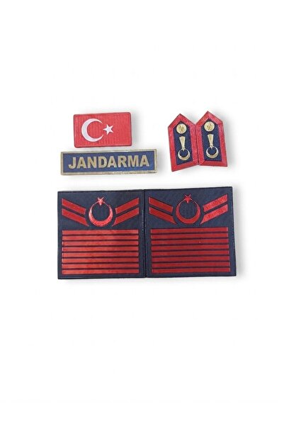 EJDER3200 ASAYİŞ 8 KADEME BAYRAK SPOLET JANDARMA YAZI 4 LÜ SET