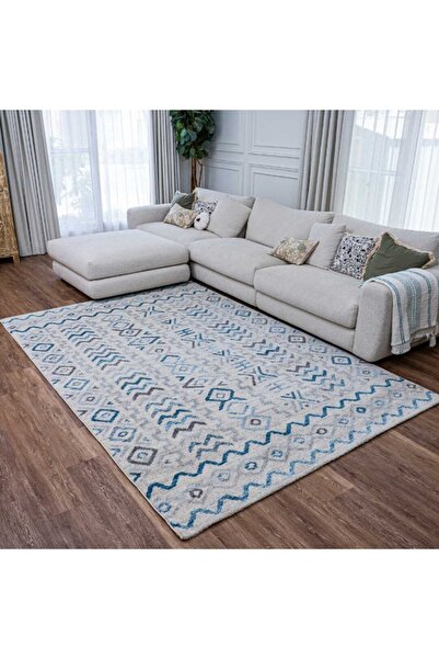 Handpicked Furniture Carpet Moroccan Style Grey For Living Room Bed Room Dini...
