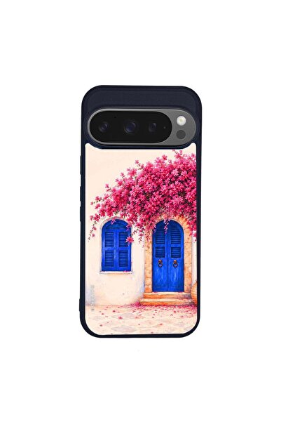 Sonique Θήκη Greek Island Muse Series για Google Pixel 9 Pro 5G Ροζ Μπουκαμβίλια