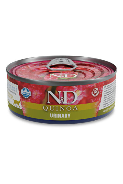 Farmina N&D Quinoa Hrană umedă pentru pisici cu rață, 80 g