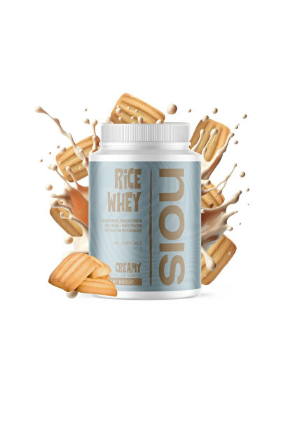NOIS Rice Whey Creamy (Pirinç Kreması) 1000G Bebe Bisküvisi Aromalı