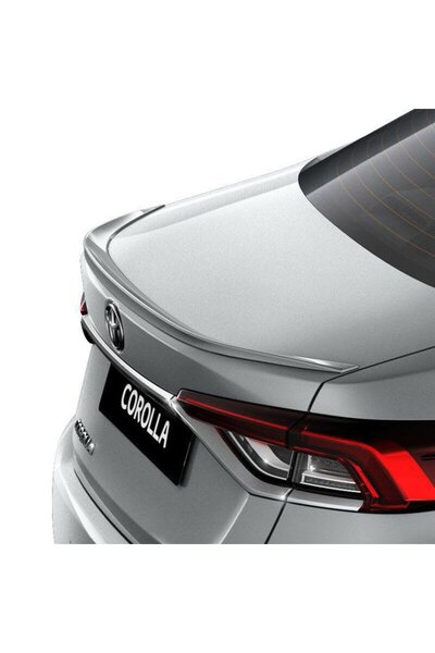 BoostZone Corolla 2019+ Uyumlu İnce Spoiler Parlak Siyah
