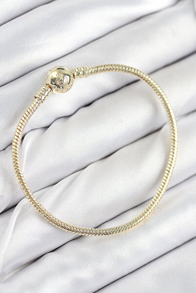 OGHAMAY Brass Charm Topcuk Model Gold Color Women's Bracelet