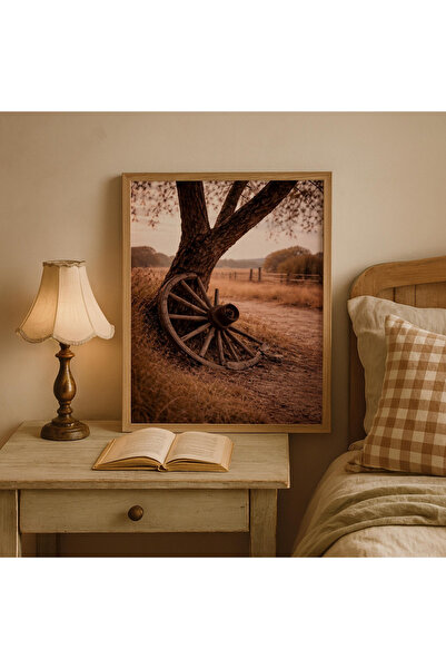 Tuba Decor Еднокомпонентна картина с дървена рамка