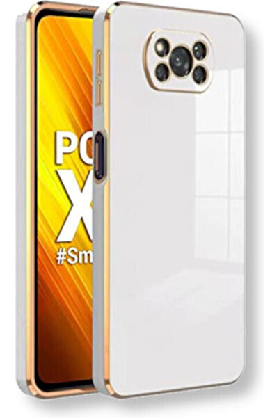 Other Bodycell Επιχρυσωμένη Πίσω Θήκη Σιλικόνης Λευκή (Poco X3) Κωδικός: BG-0...