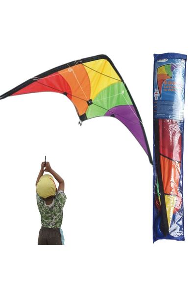 Mardil Zmeu acrobatic Falcon cu 2 linii 120x60 cm, pentru începători, acrobații