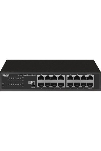 Other Himax S116G Διαχειριζόμενος Διακόπτης με 16 Θύρες Gigabit Ethernet (1Gbps)
