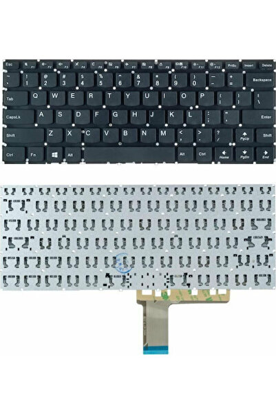 LENOVO Πληκτρολόγιο φορητού υπολογιστή για Ideapad v110-14ast χωρίς πλαίσιο κ...