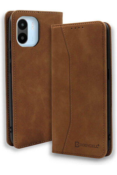 Other Θήκη Bodycell από Συνθετικό Δέρμα Καφέ (Redmi A1 / A2) Κωδικός: 04-01162