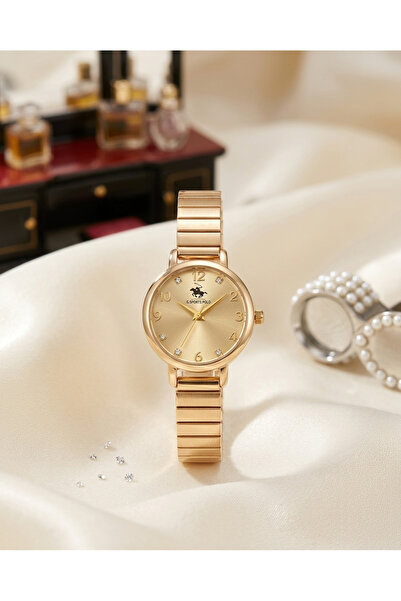 DNZ Watch Store Minimal Yaylı Kordonlu Retro Kadın Kol Saati