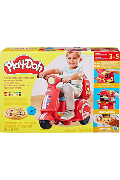 Hasbro Games Hasbro Play-Doh Πλαστοκόλλα - Παιχνίδι Σκούτερ Διανομής Πίτσας γ...