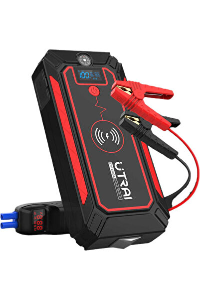 UTRAI JSTAR-4 Φορητός Εκκινητής Μπαταρίας Αυτοκινήτου 16000mAh με Power Bank ...