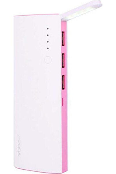 Remax PPP-11 Power Bank 12000mAh με 3 θύρες USB-A Λευκό