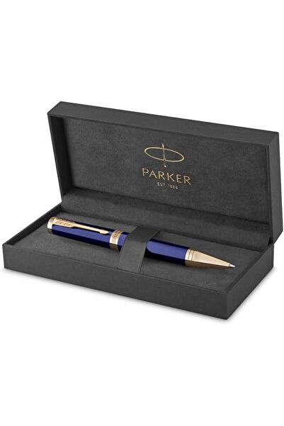 Parker Ingenuity Black Ballpoint Pen with Gold Trim
