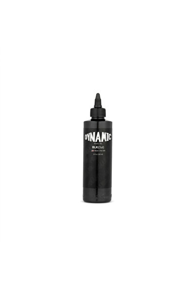 Dynamic Color Blackout Siyah Dövme Boyası 8oz - 240ml