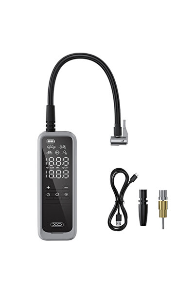 Xo Pompă portabilă universală wireless, 5000mAh, 85W, Negru