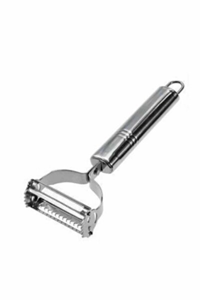 Qualitev 1Pc Stainless Steel Dual Function Julienne Peeler Multi-Purpose Frui...