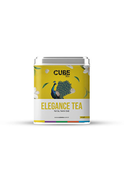 Cube Tea إليجانس تي - شاي أخضر بالياسمين 60 جرام - مزيج للإيجابية اليومية وال...