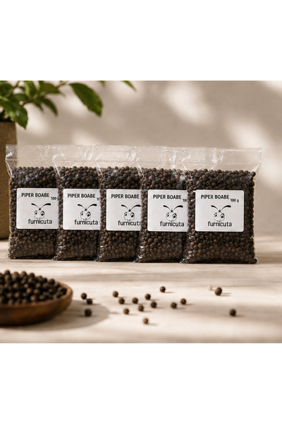 Furnicuta Piper negru boabe 500 g (5 buc * 100 g)