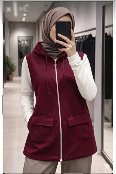 softalya moda KADIN GİYİM KOPŞONLU YELEK