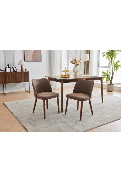 Garvee Upholstered Dining Chairs Set of 2, Modern Kitchen Chairs with Back, F...