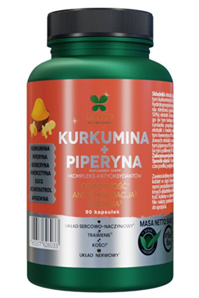 lanco Kurkumina + Piperină 60 Capsule