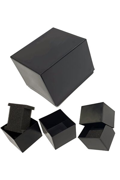 Mestore Black Plastic Snap-On Box (9.5mm X 8.5mm X 7.5mm) 316802216