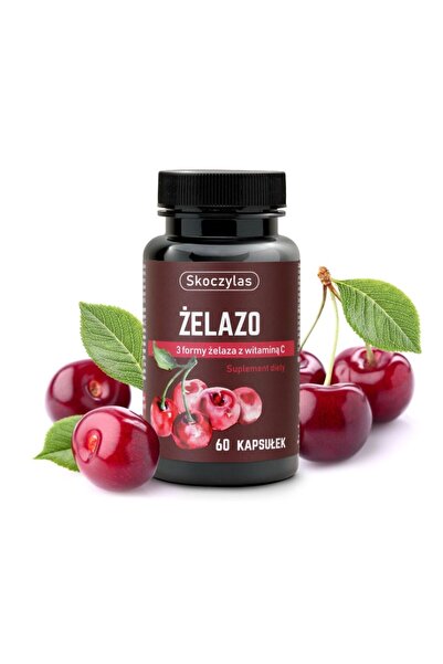 SKOCZYLAS Fier 3 Forme Cu Vitamina C 60 Capsule