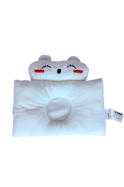 Warehouse Cute Bear Shape Comfortable Baby Pillow