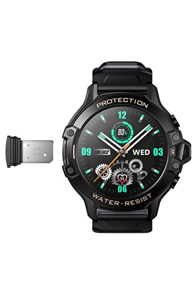 hoco. Smartwatch pentru Copii Y107 4G, Functie de apelare, GPS, Negru, 1.28 inch
