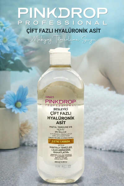 Ostwint PINKDROP ÇİFT FAZ. MAKYAJ TEM. SUYU 400ML