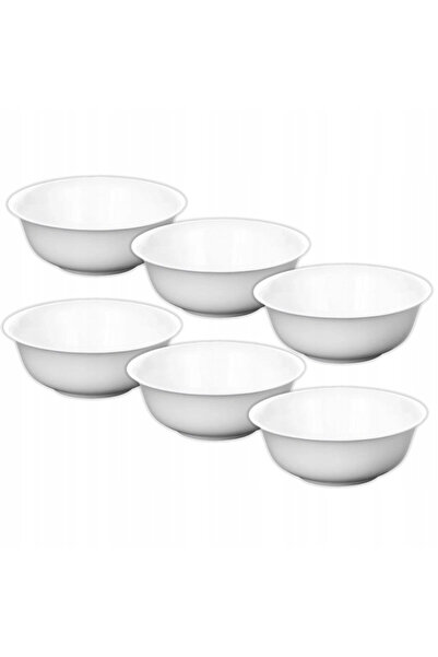 WILMAX ENGLAND Set 6 boluri Wilmax Fine Porcelain, albe, 300 ml