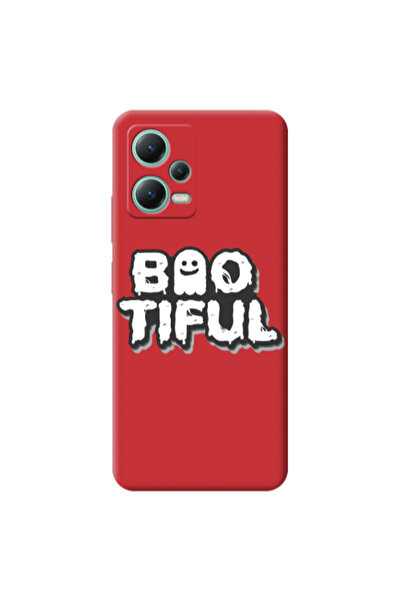 Other Xiaomi Redmi Note 12 Pro 5G Baotiful Red Colored Silicone TPU Θήκη