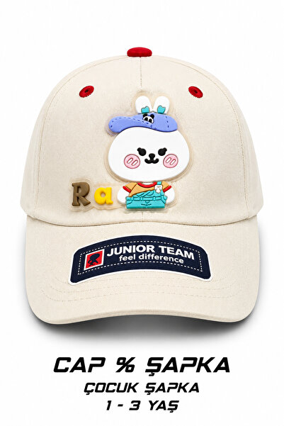 Jack Ferrero Unisex 1-3 Years Old Cotton Adjustable Rabbit Children's Hat